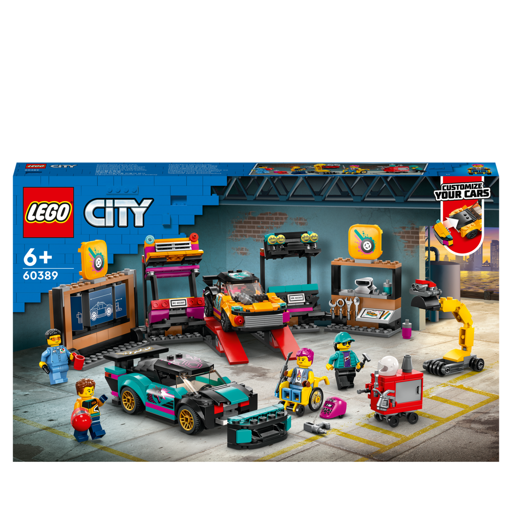 LEGO® City - Le garage de customisation - 60389