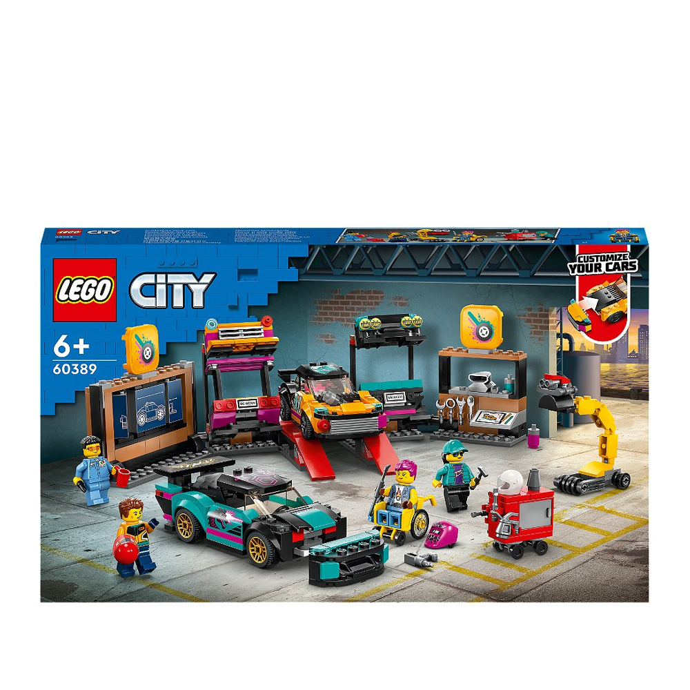 LEGO® City - Le garage de customisation - 60389