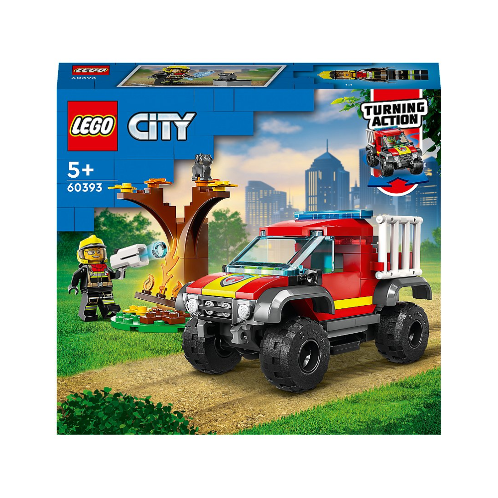 LEGO® City - Sauvetage en tout-terrain des pompiers - 60393