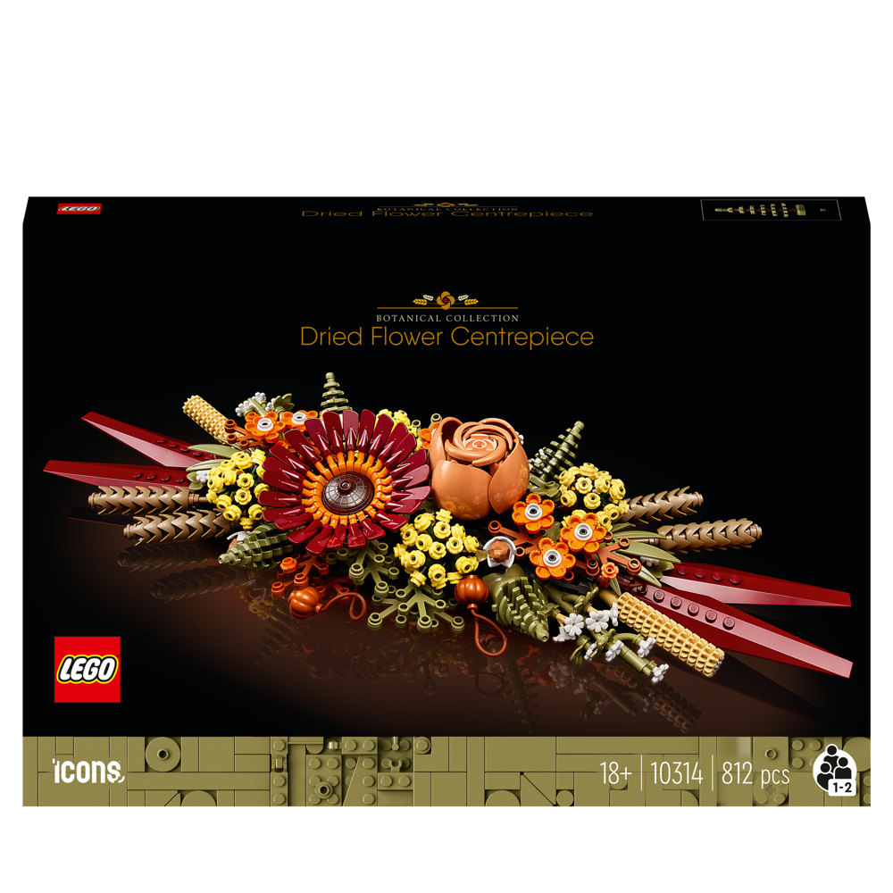 LEGO® Icons - Le centre de table Fleurs séchées - 10314