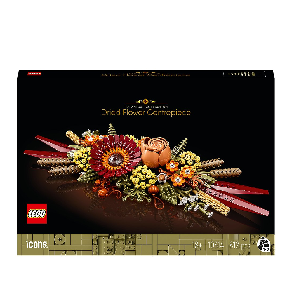 LEGO® Icons - Le centre de table Fleurs séchées - 10314