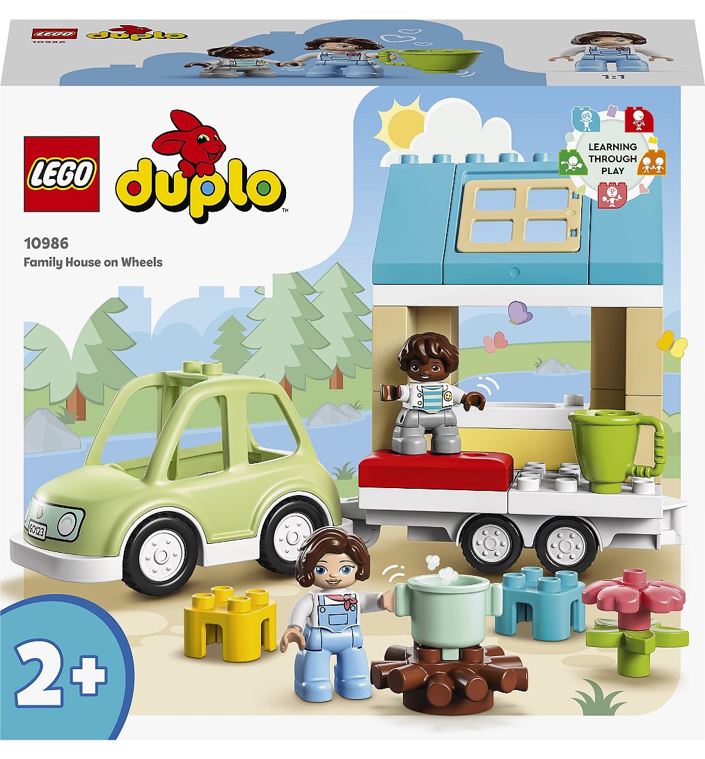 LEGO® DUPLO® Ma ville - La maison familiale sur roues - 10986