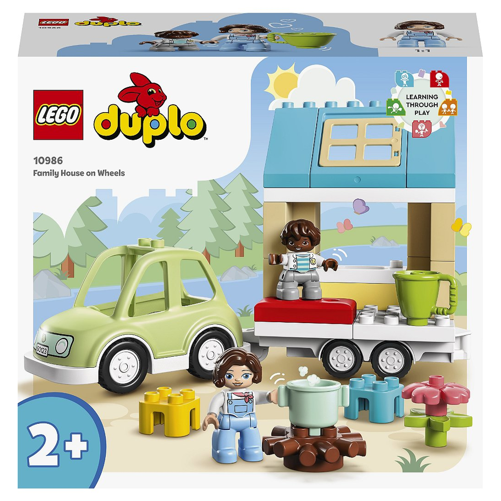LEGO® DUPLO® Ma ville - La maison familiale sur roues - 10986