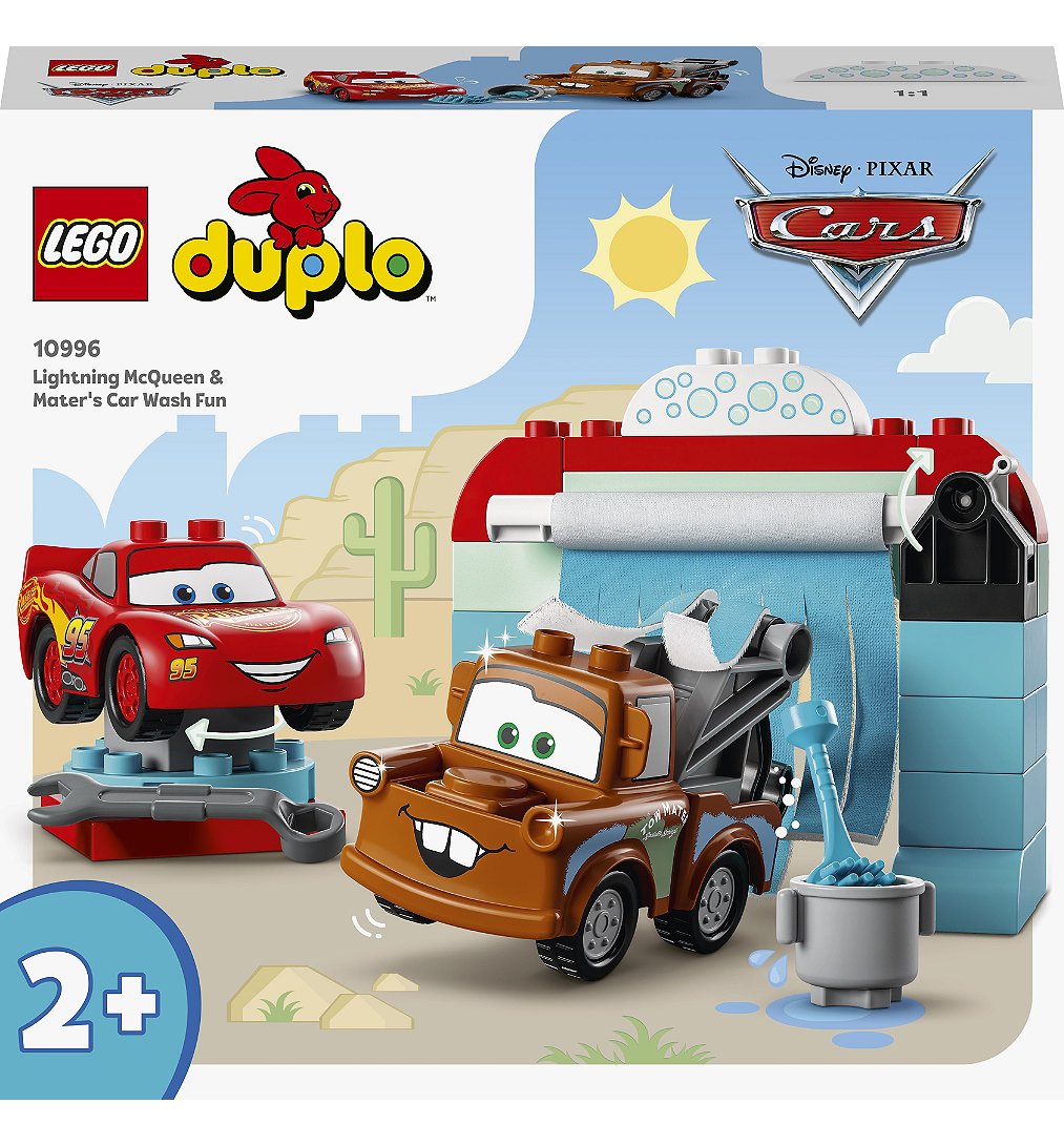 LEGO® DUPLO® Disney™ - La station de lavage avec Flash McQueen et Martin - 10996