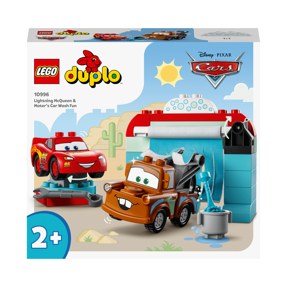 LEGO® DUPLO® Disney™ - La station de lavage avec Flash McQueen et Martin - 10996