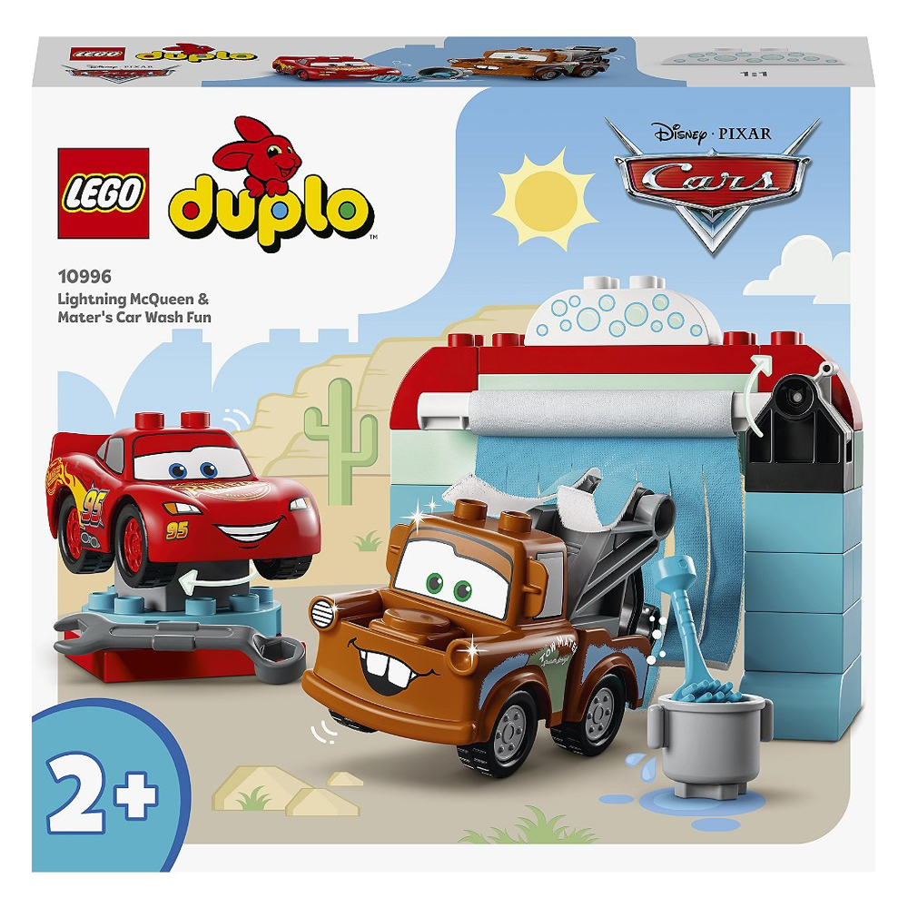 LEGO® DUPLO® Disney™ - La station de lavage avec Flash McQueen et Martin - 10996