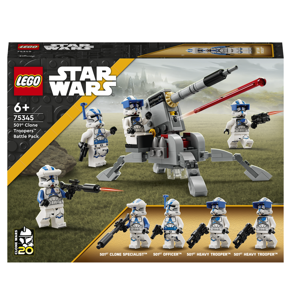 LEGO® Star Wars™ - Pack de combat des Clone Troopers™ de la 501ème légion - 75345