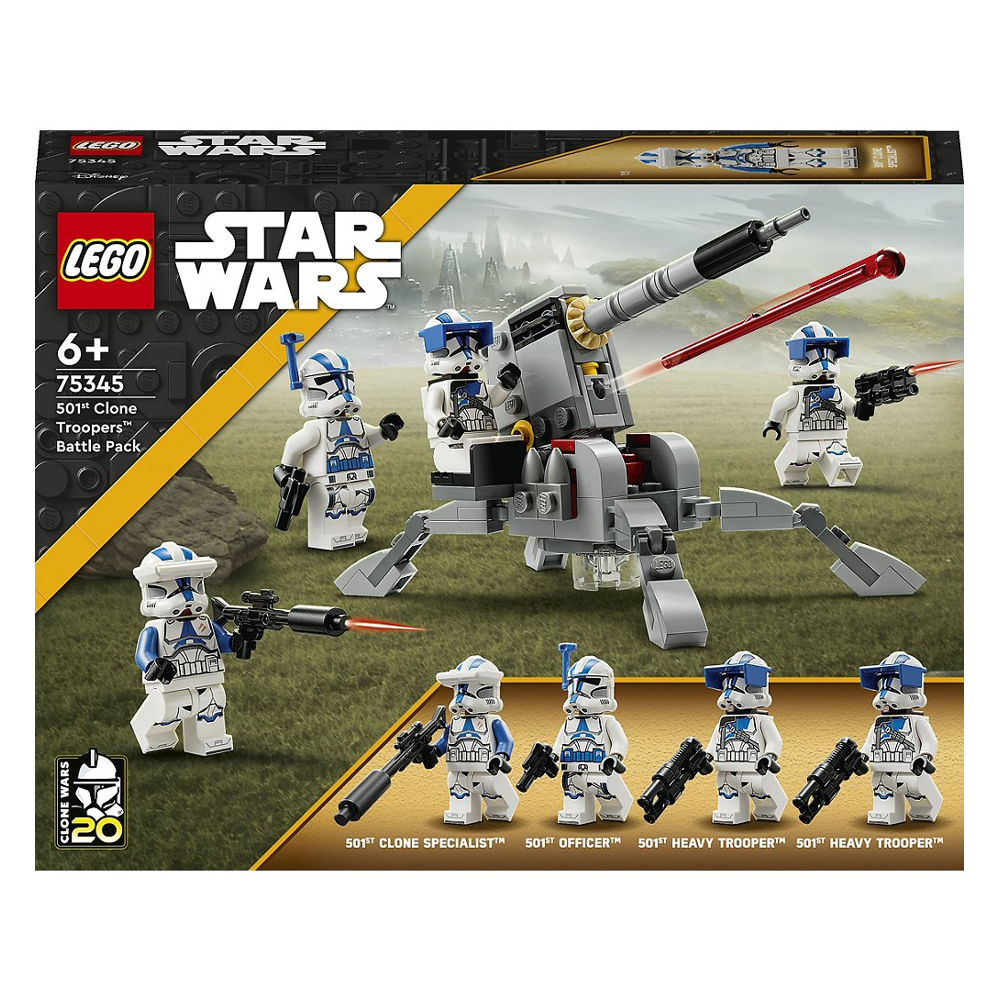 LEGO® Star Wars™ - Pack de combat des Clone Troopers™ de la 501ème légion - 75345