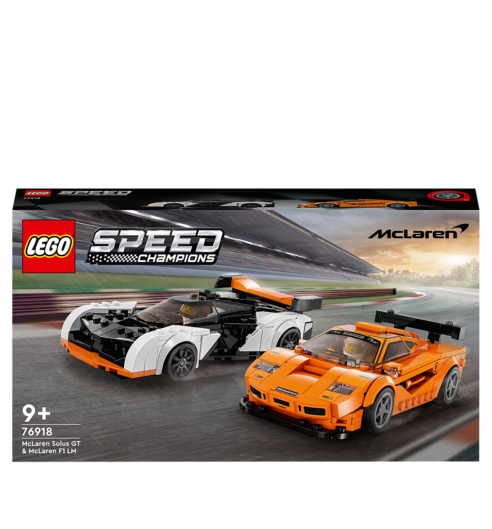 LEGO® Speed Champions - McLaren Solus GT et McLaren F1 LM - 76918