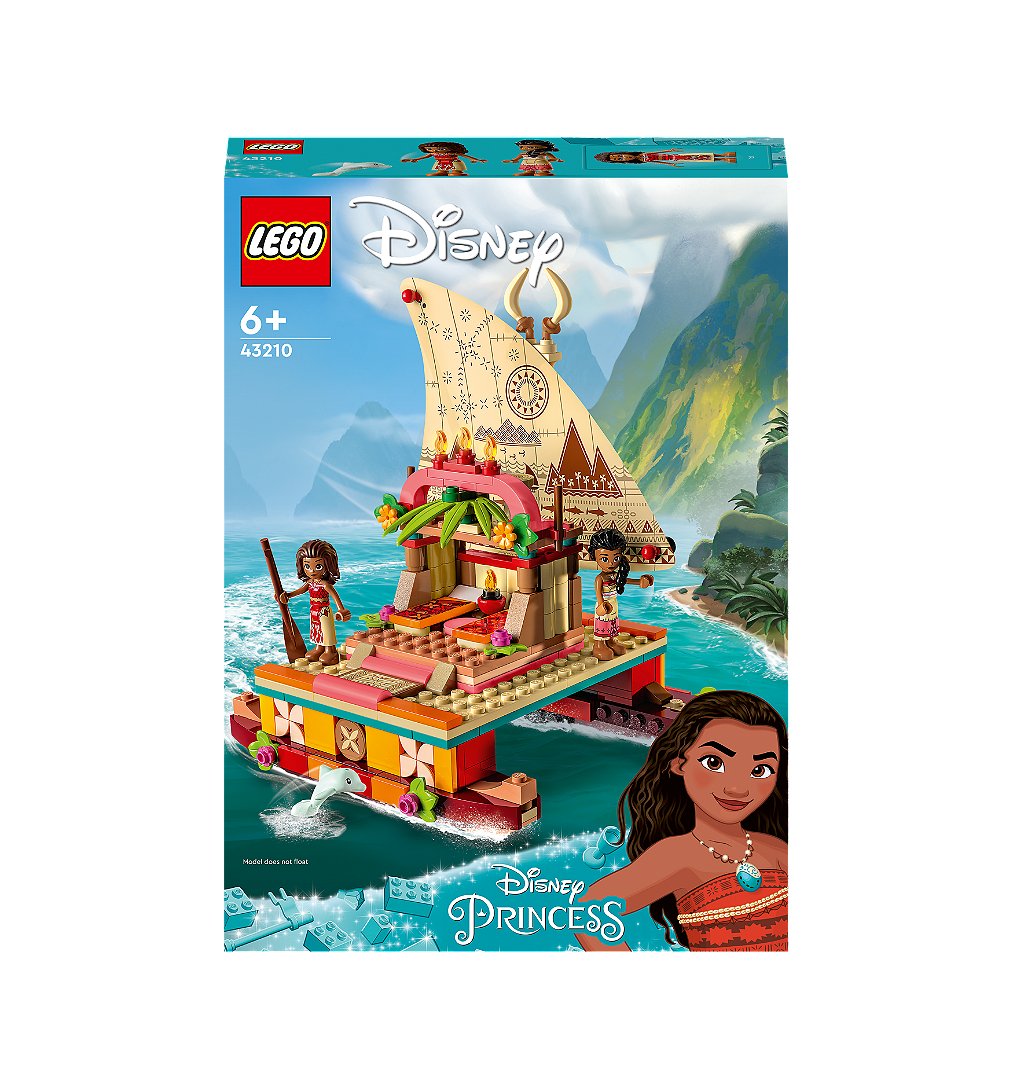 LEGO® Disney Princess™ - Le bateau d’exploration de Vaiana - 43210