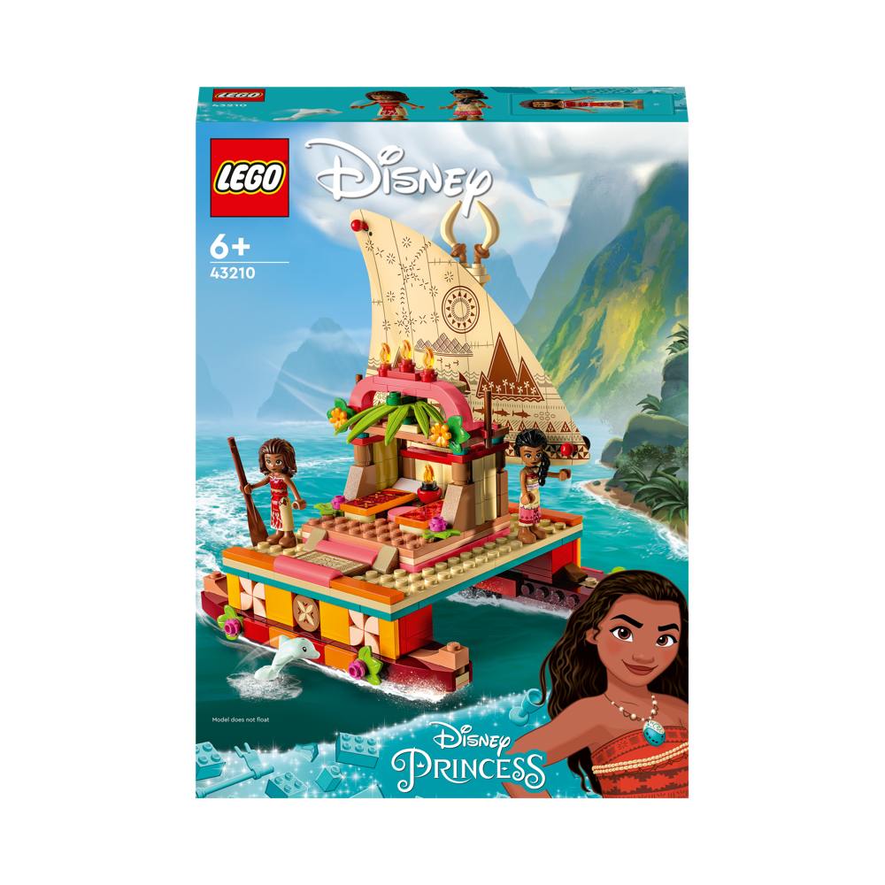 LEGO® Disney Princess™ - Le bateau d’exploration de Vaiana - 43210