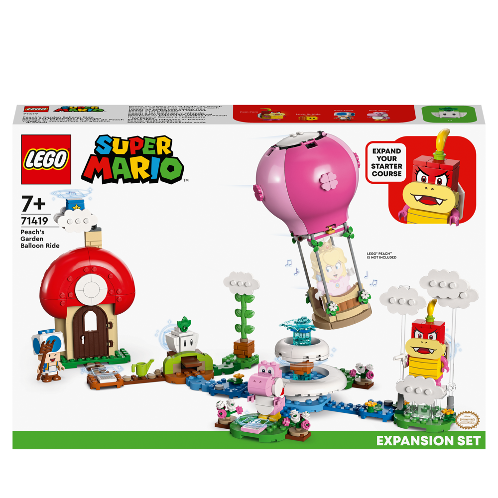 LEGO® Super Mario™ - Ensemble d'extension Voyage en ballon dans le jardin de Peach - 71419