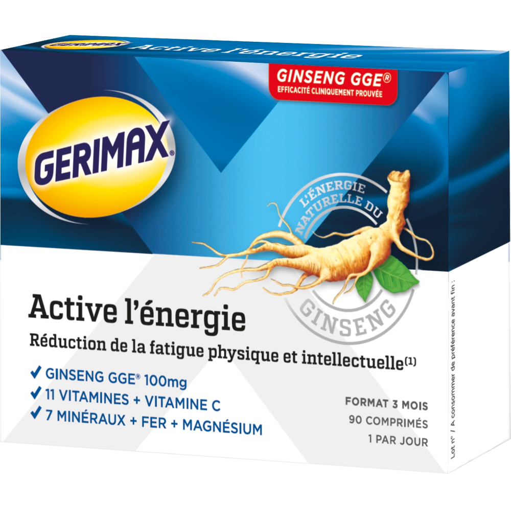 Gerimax active énergie 90 tabs