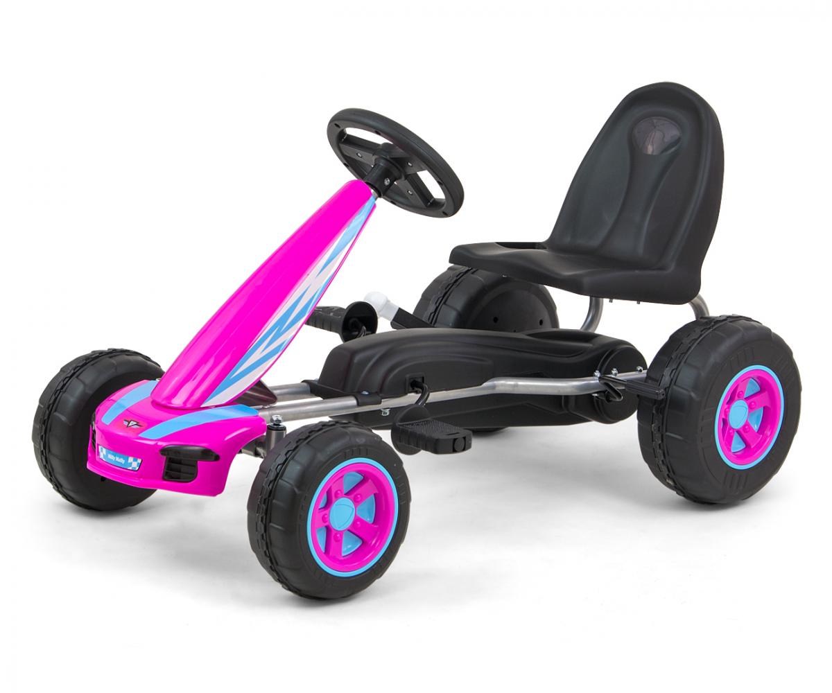 Kart à Pédales Vélo et Véhicule pour Enfants Siège Réglable