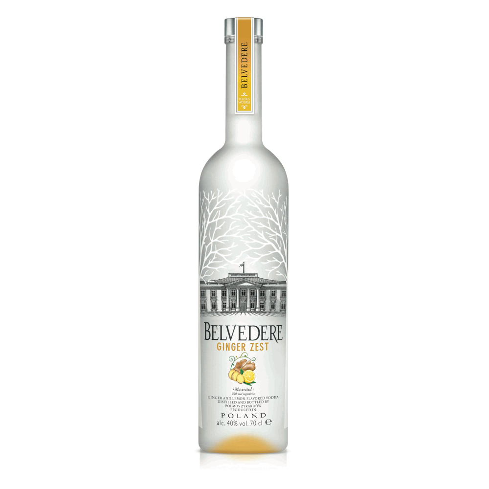 Vodka Belvedere Ginger Zest , 40% vol. - 70 cl