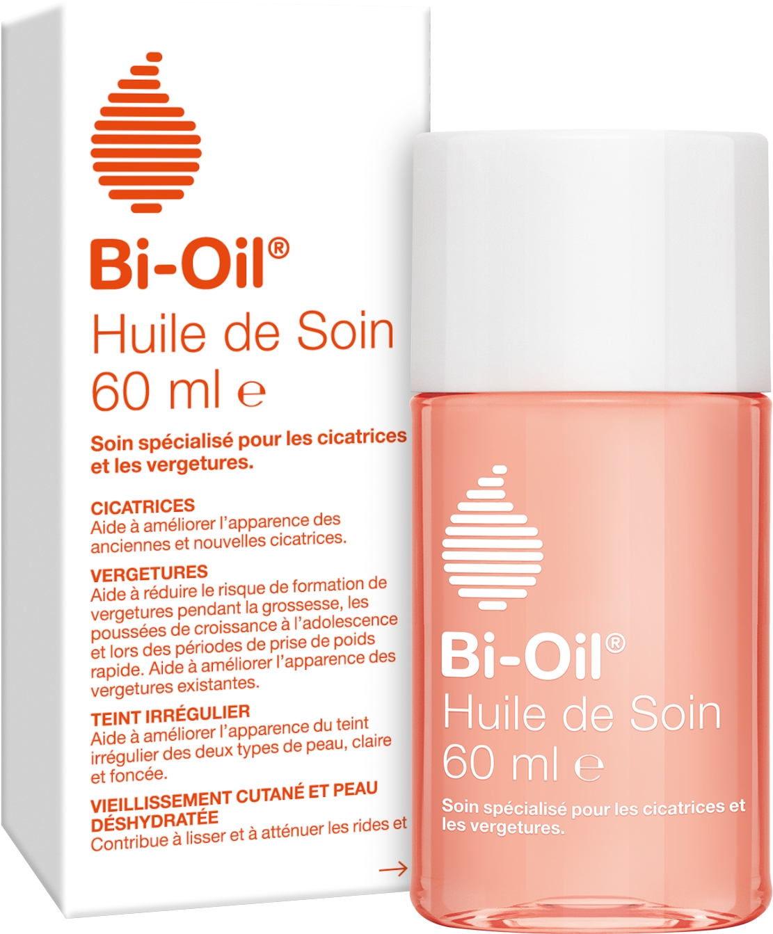 Huile de Soin Vergetures Cicatrices 60ml