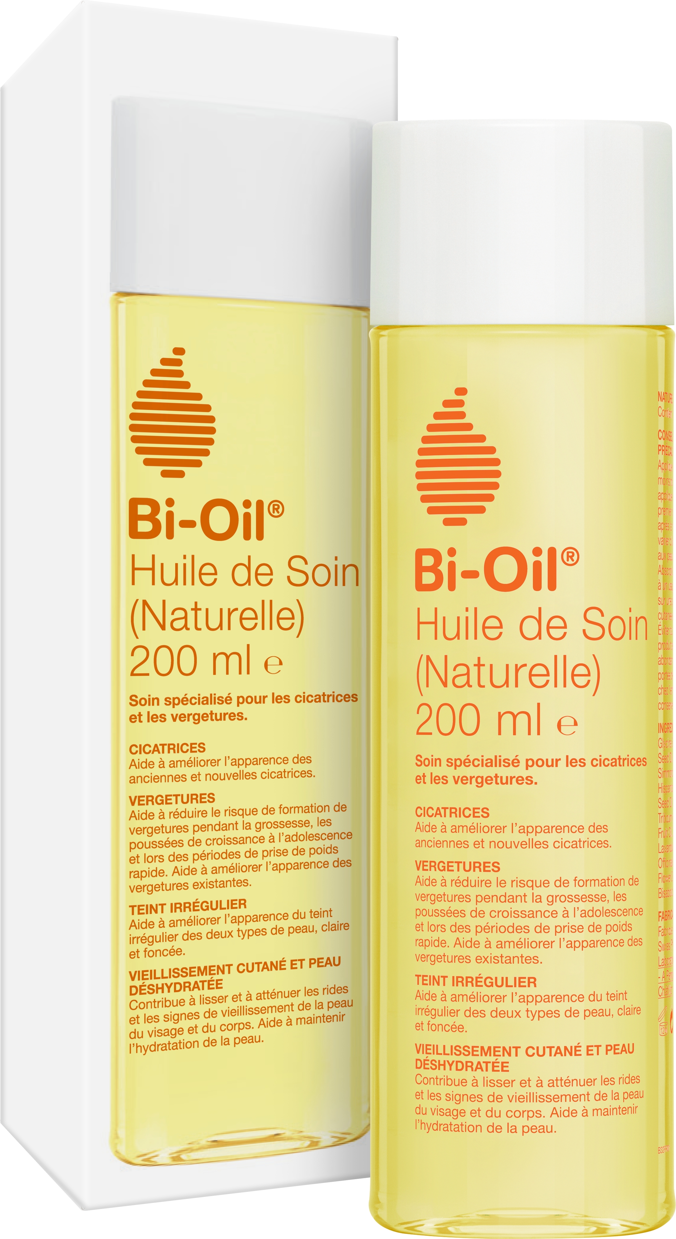 Huile de Soin Naturelle Vergetures Cicatrices 200ml