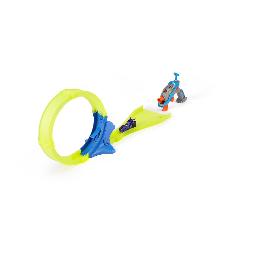 Piste de la grande roue avec lanceur et véhicule - La Légende de Spark