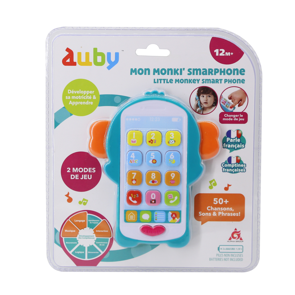 Mon Monki' Smarphone - 12 M+ - Auby