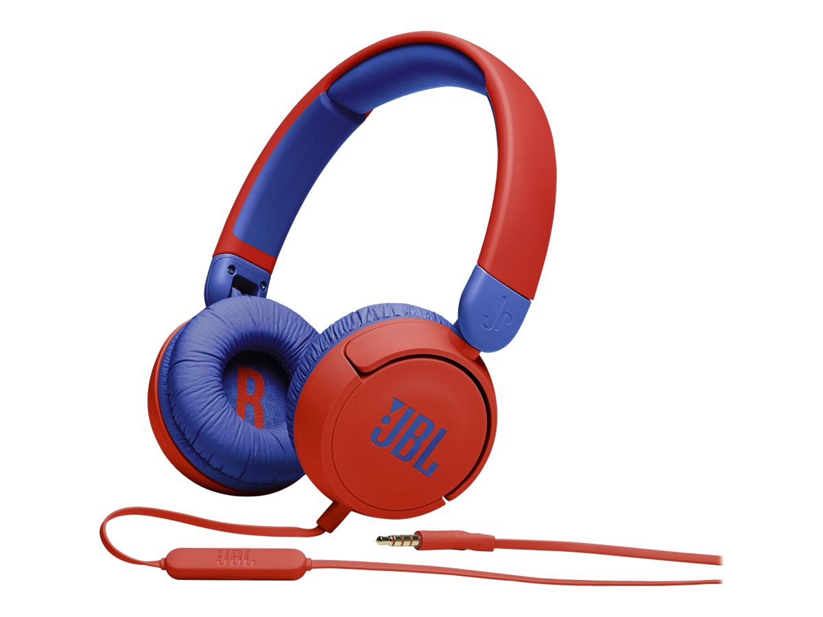 CASQUE AUDIO FILAIRE JBL JUNIOR 310 ROUGE
