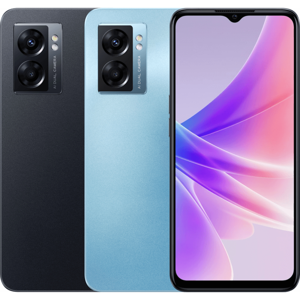 Smartphone Oppo A77 64Go Bleu