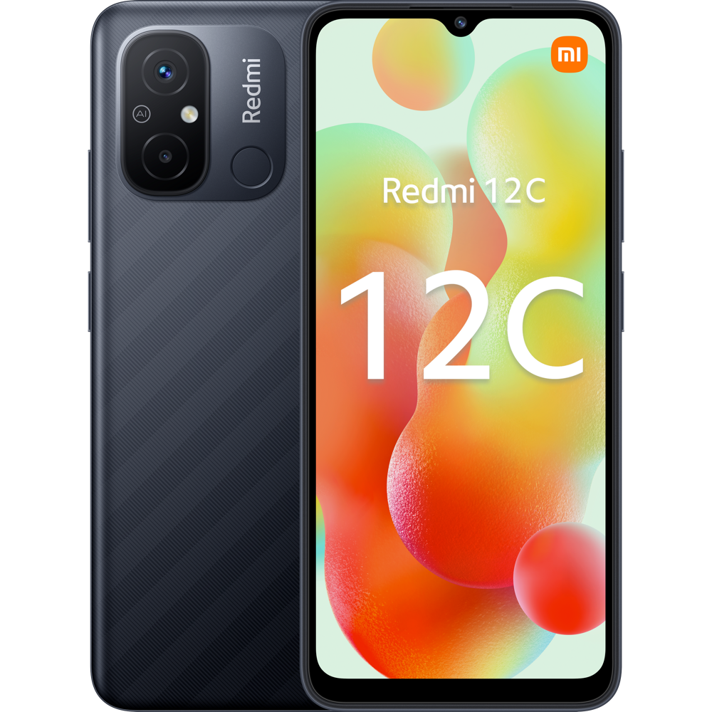 Smartphone Xiaomi Redmi 12C 128Go Gris