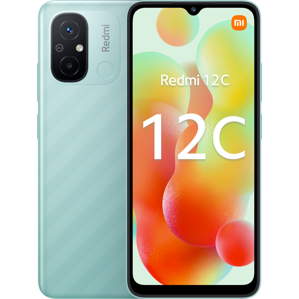 Smartphone Xiaomi Redmi 12C 128Go Vert