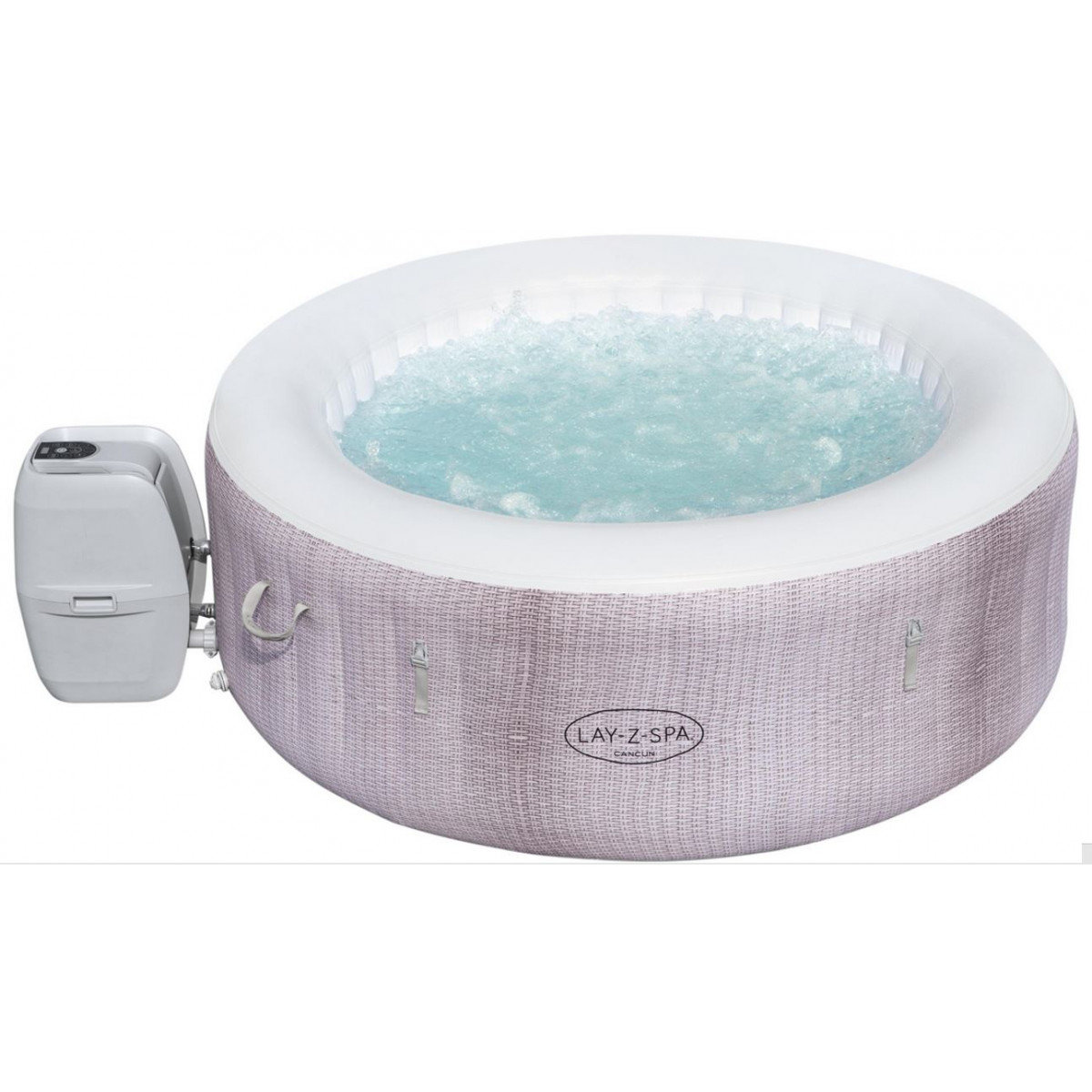 Spa Gonflable Cancùn Airjet 2/4 places Ø 180 x H 66 cm Bestway Couverture thermo isolante