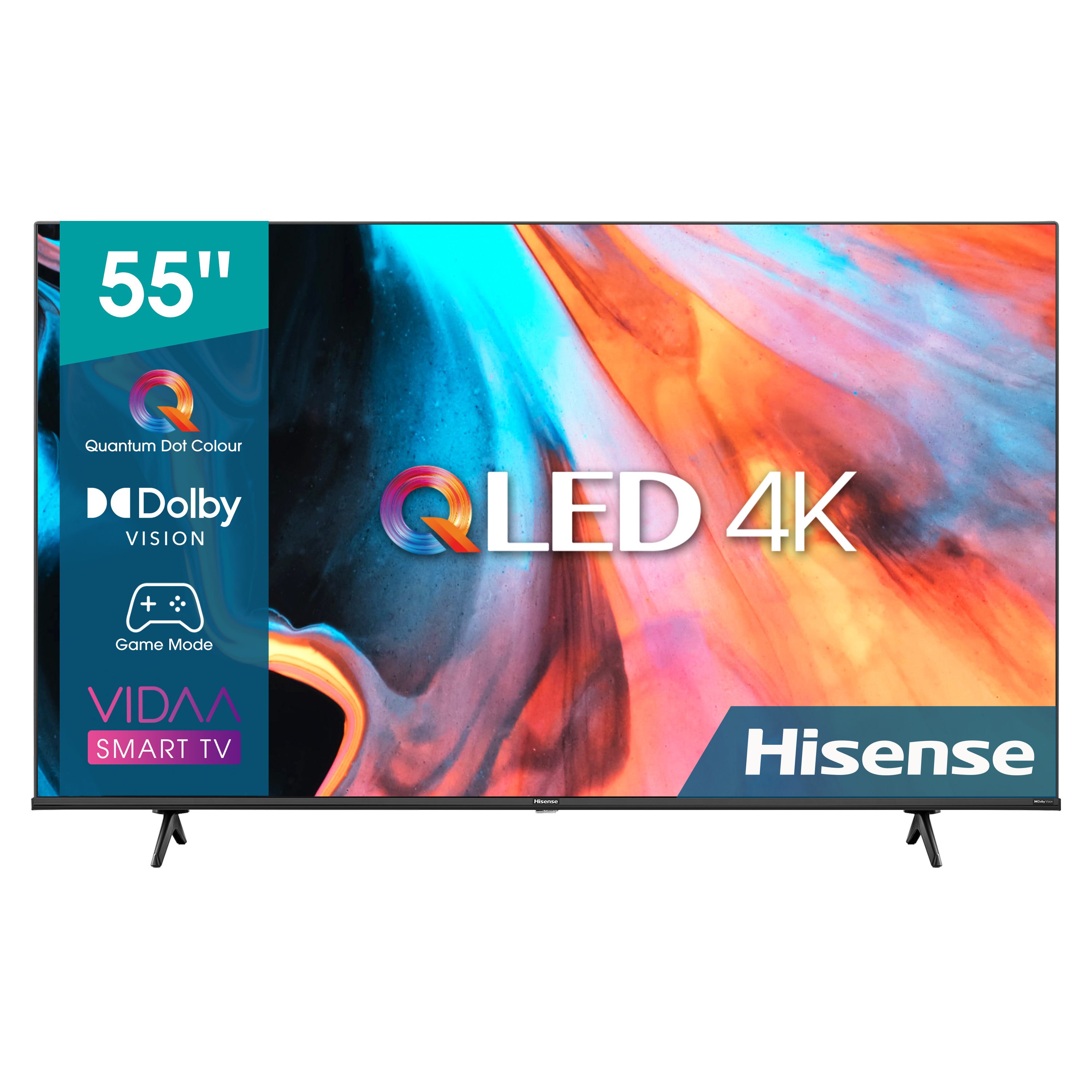 Hisense 55E77HQ TV 139,7 cm (55) 4K Ultra HD Smart TV Wifi Noir