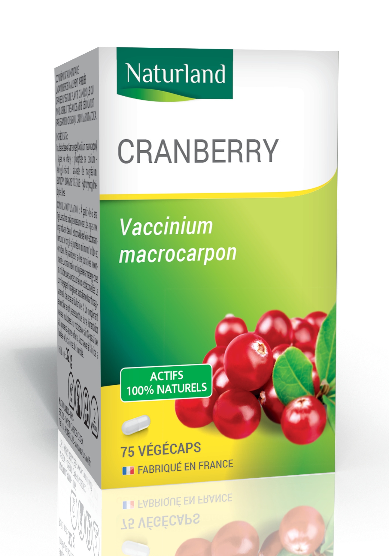 Cranberry, Vaccinium macrocarpon75 végécaps