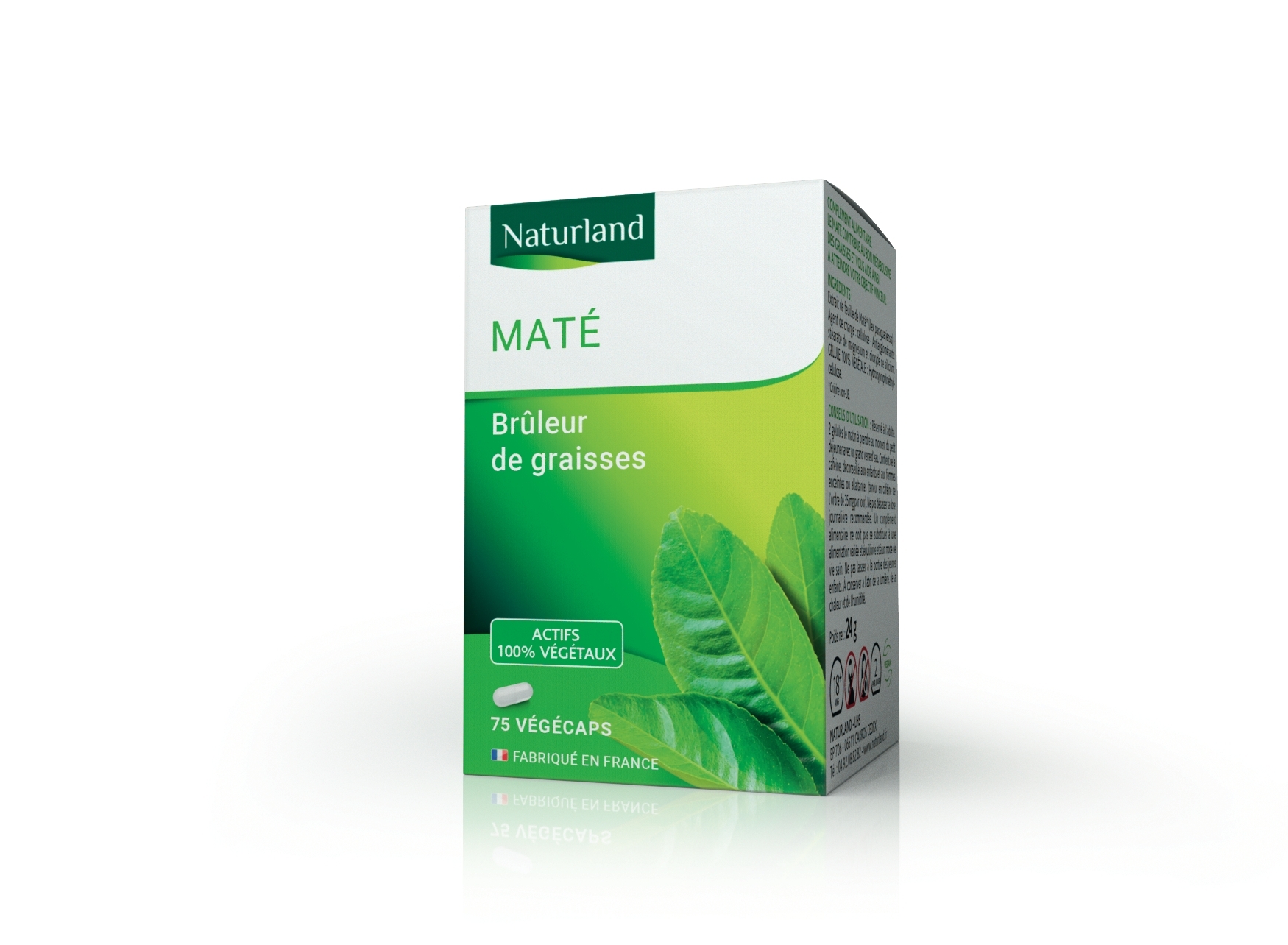 Maté, Brûleur de graisses 75 végécaps