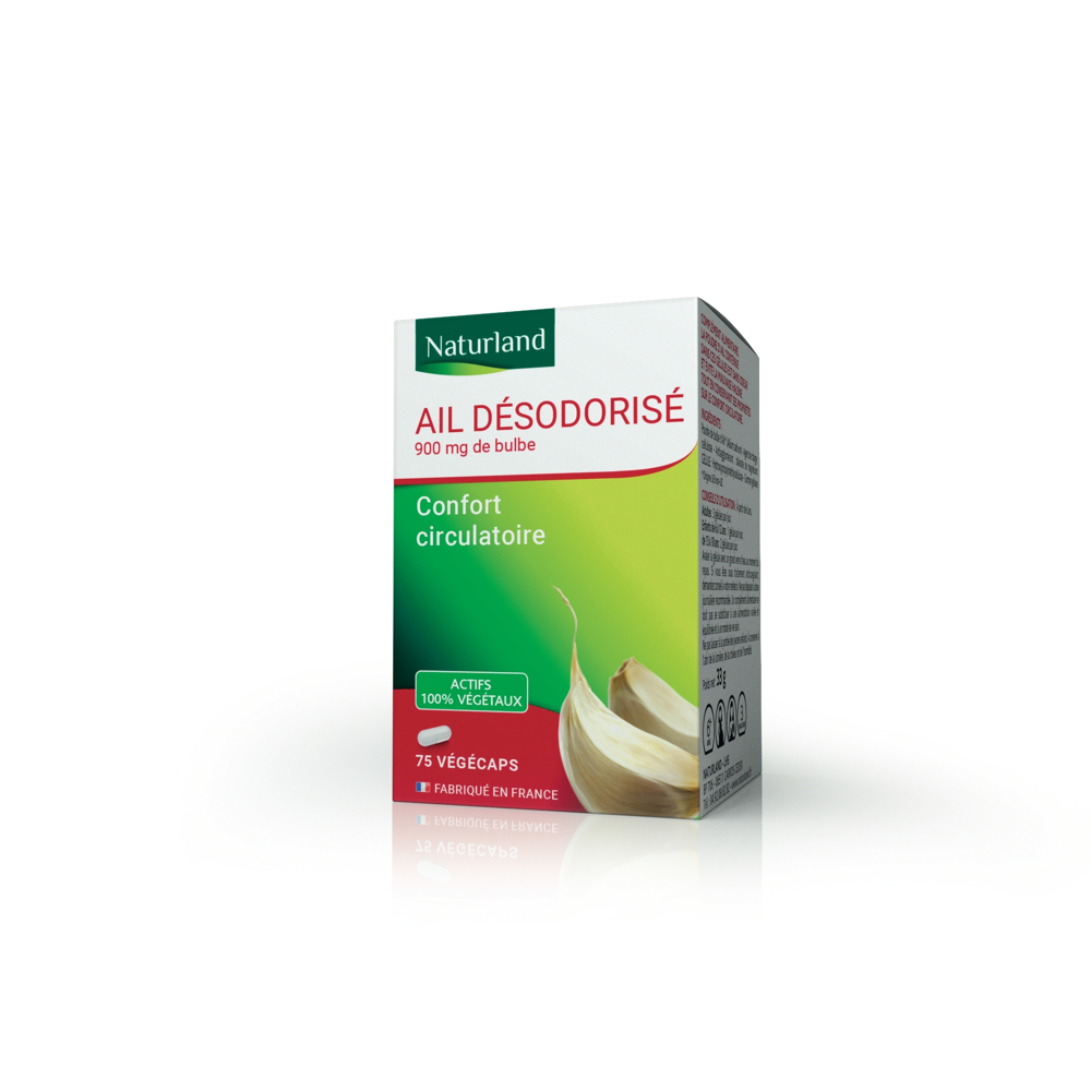Ail désodorisé, Confort circulatoire 75 végécaps