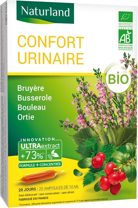 Confort urinaire bio 20 ampoules de 10ml