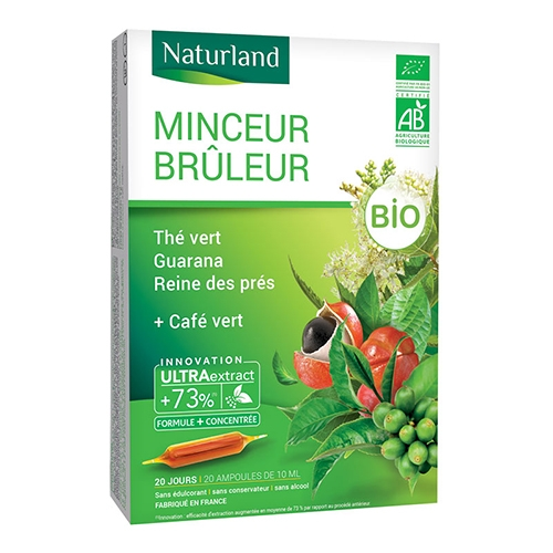 Minceur Brûleur bio 20 ampoules de 10ml