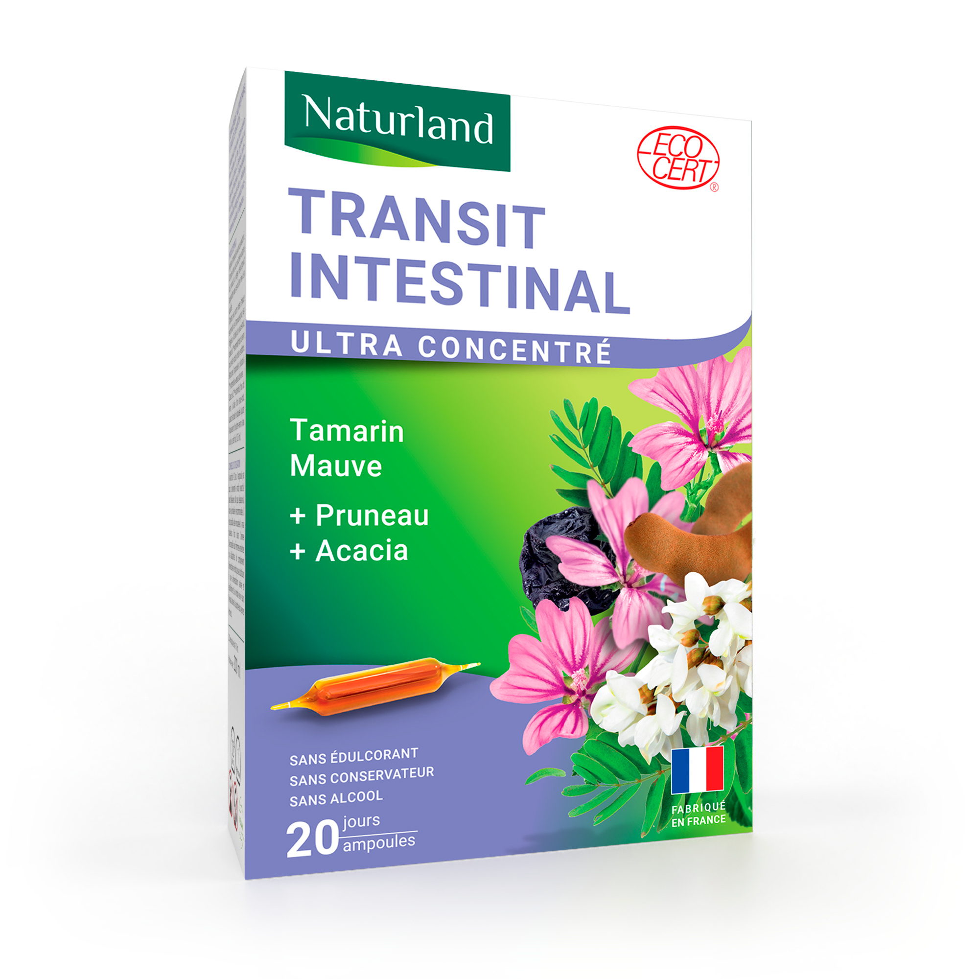 Transit intestinal bio 20 ampoules de 10ml