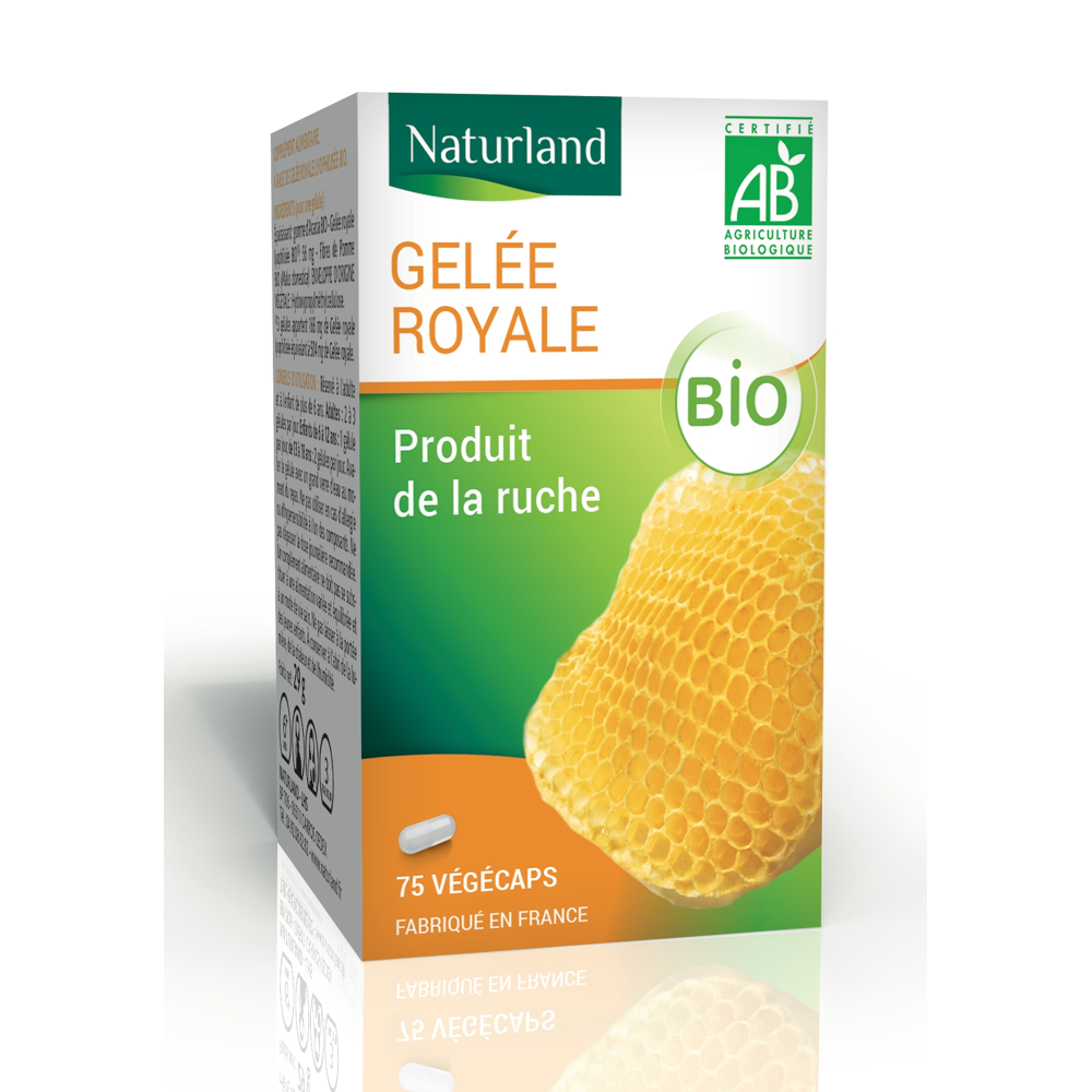 Gelée royale bio 75 végécaps