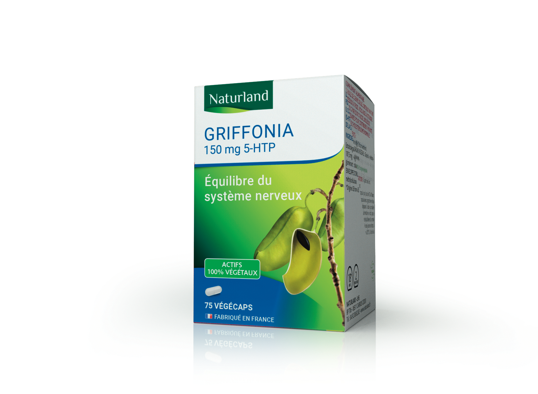 Griffonia, Equilibre du système nerveux 75 végécaps