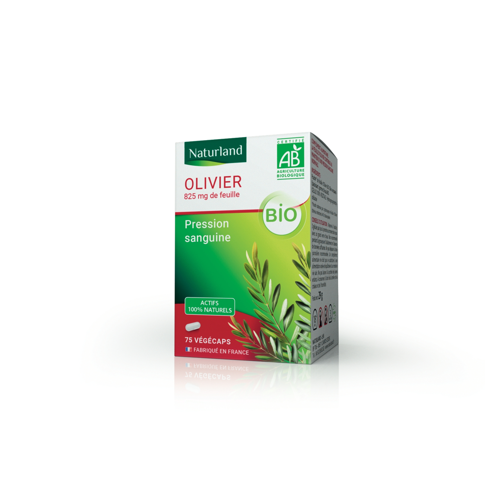 Olivier bio, Pression sanguine 75 végécaps