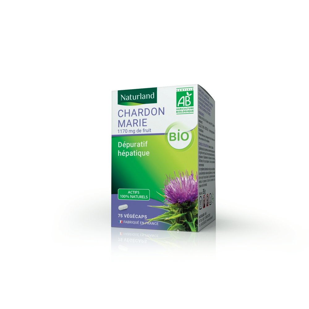 Chardon marie bio, Dépuratif hépatique 75 végécaps