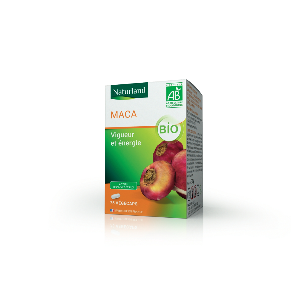 Maca bio, Vigueur et Energie 75 végécaps