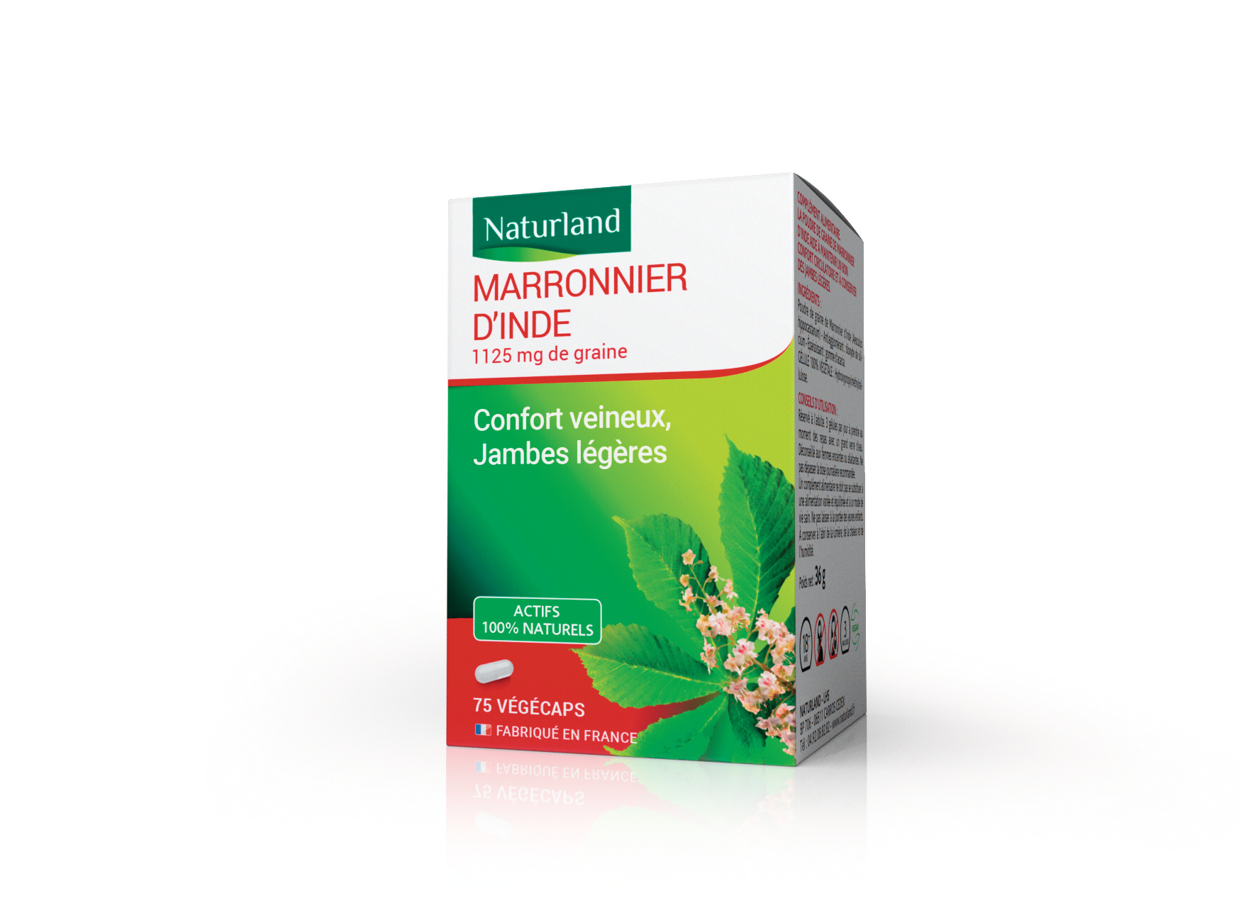 Marronnier d'Inde Confort veineux et Jambes légères 75 végécaps