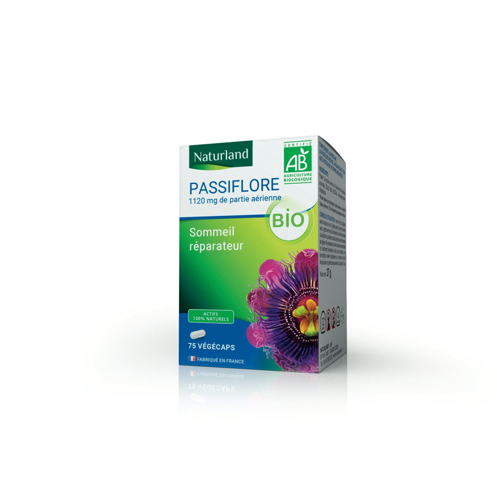 Passiflore bio, Sommeil réparateur 75 végécaps
