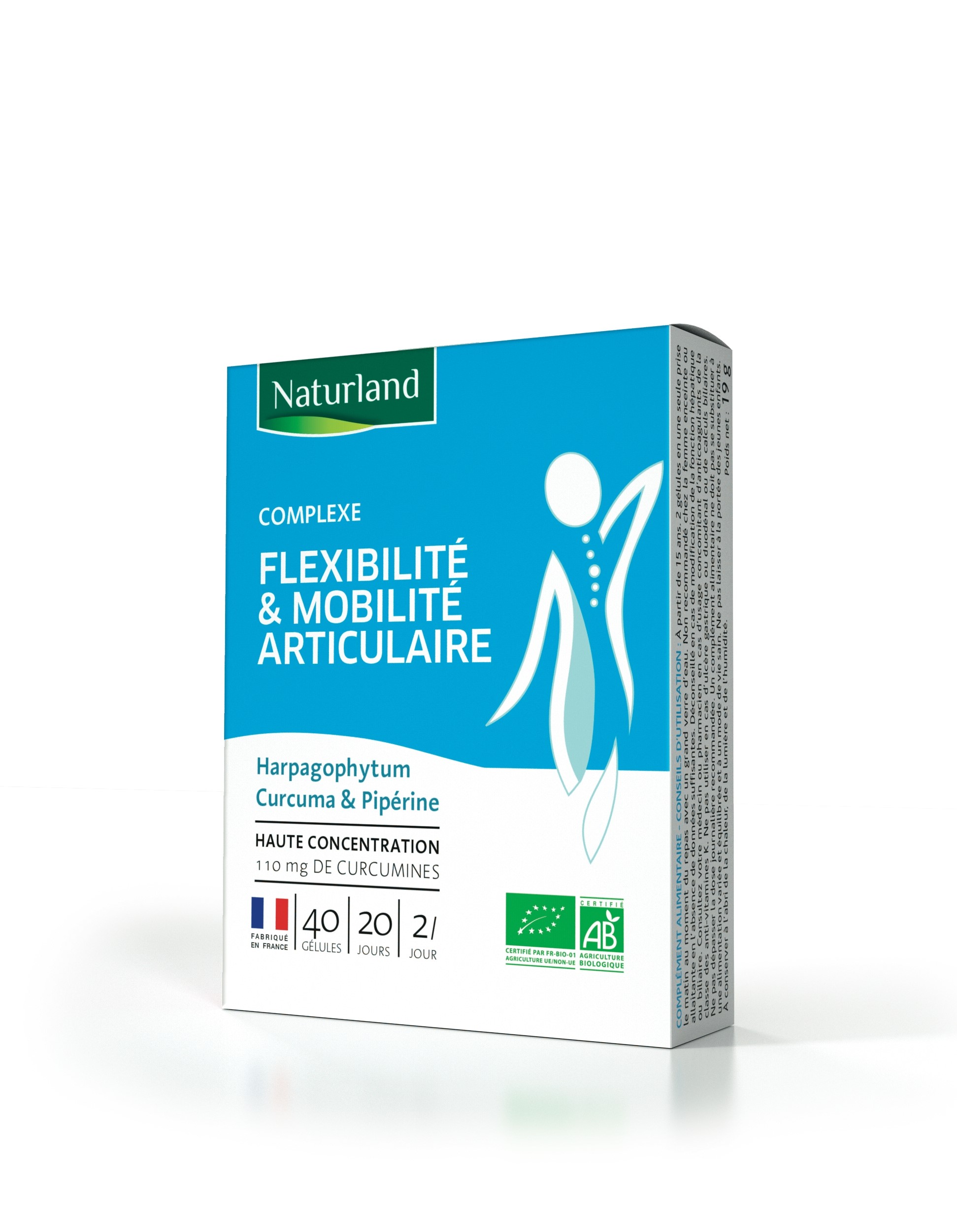 Complexe flexibilité articulaire bio 40 Gélules