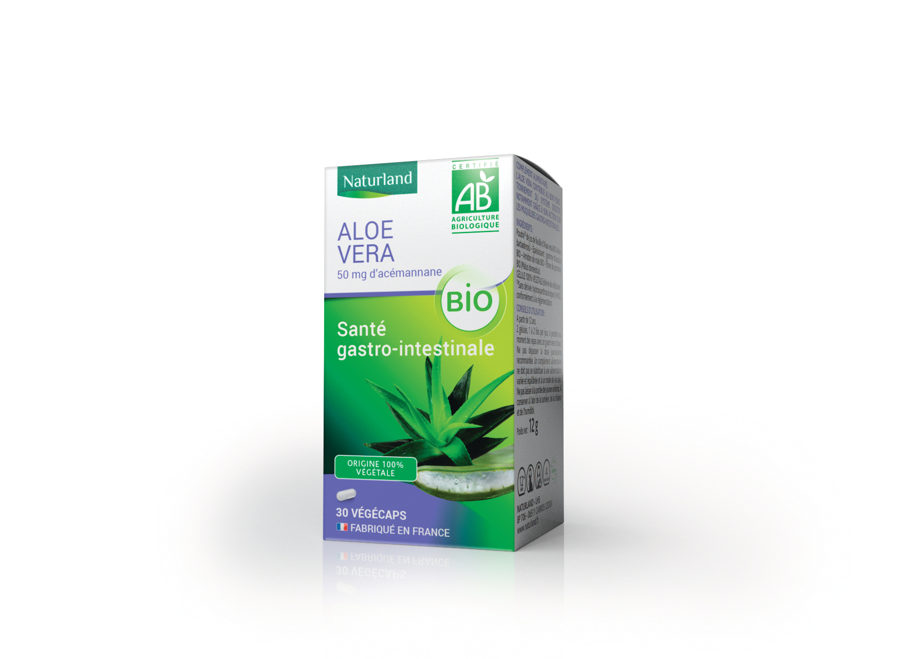 Aloe Vera Bio 30 Vegecaps