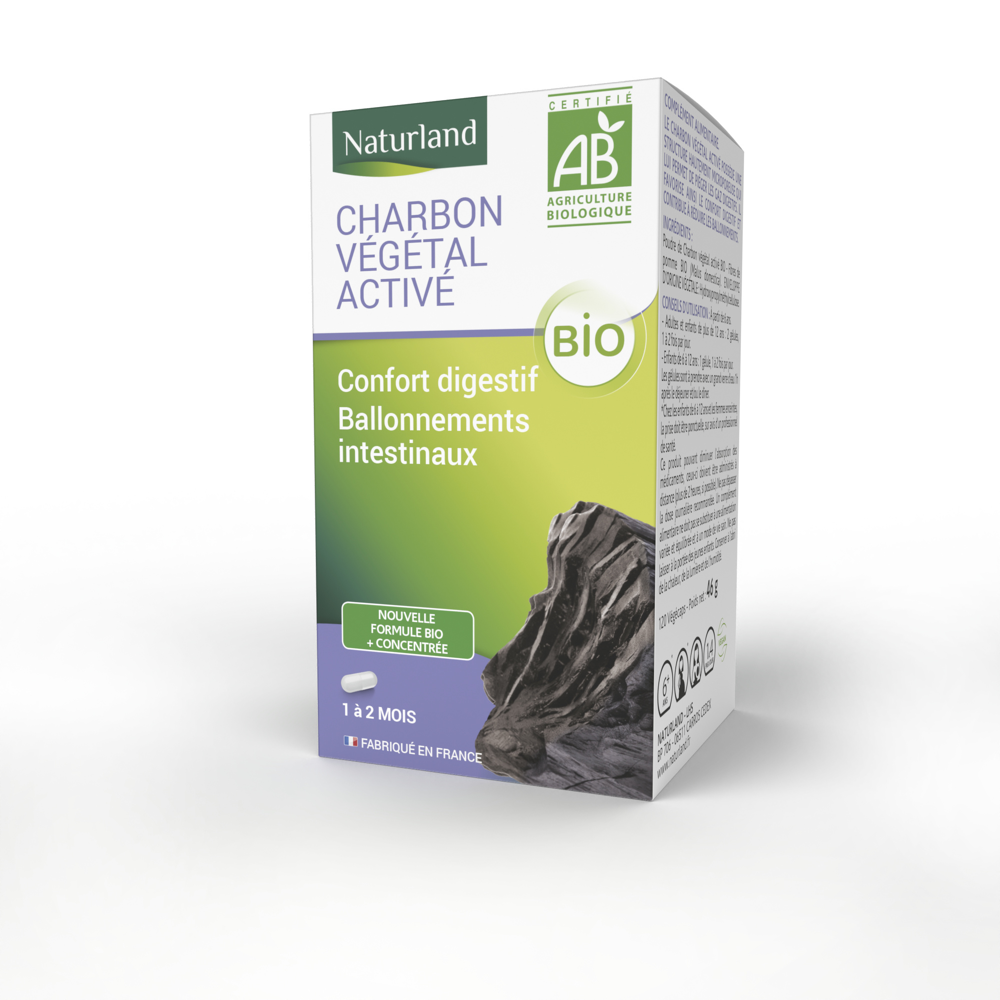 Charbon Vegetal Bio 120 Vegecaps