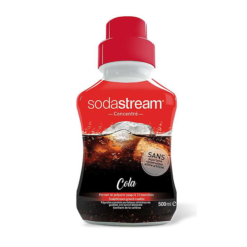 Concentré sirop Sodastream Saveur Cola 500ml