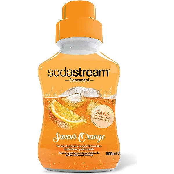 Concentré sirop Sodastream Saveur Orange 500ml