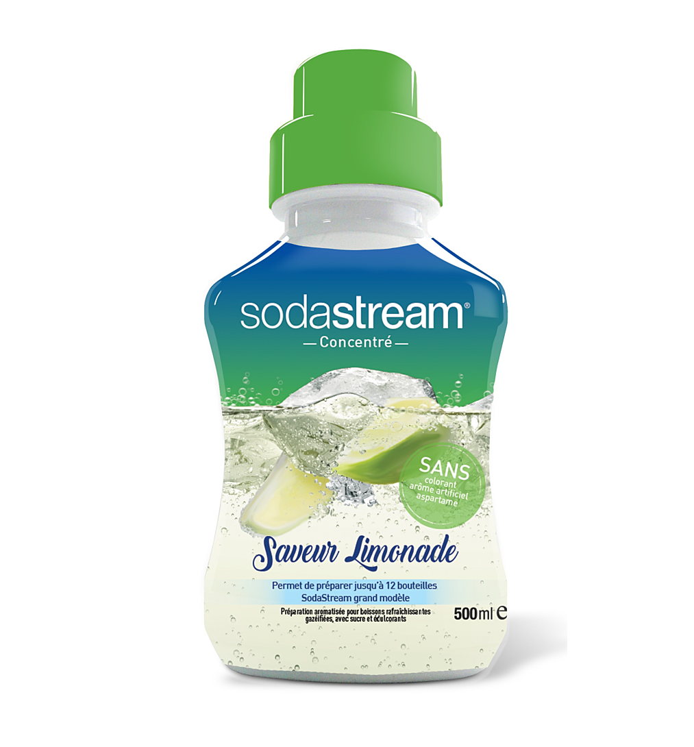 Concentré sirop Sodastream Saveur Limonade 500ml