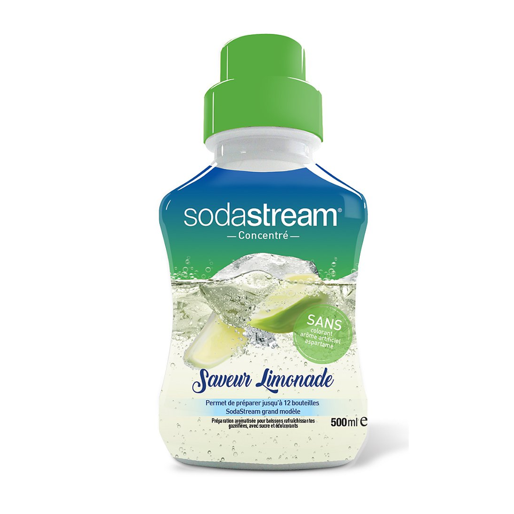 Concentré sirop Sodastream Saveur Limonade 500ml
