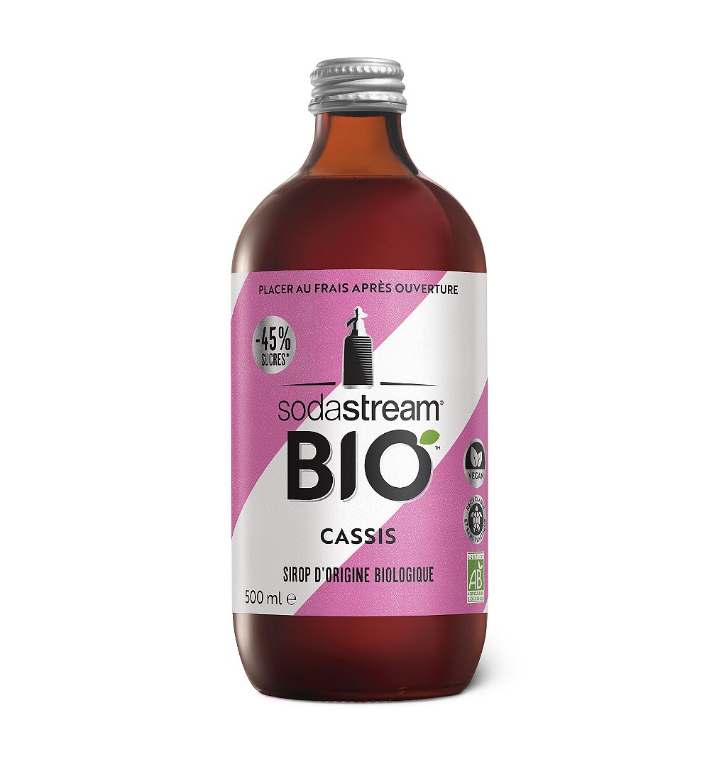 Sirop Sodastream Bio Cassis 500 ml
